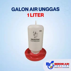 Tempat Minum Ayam 1 Liter Medion