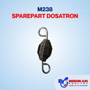M238 Spring Actuator — Spare Part Pegas Motor Dosatron